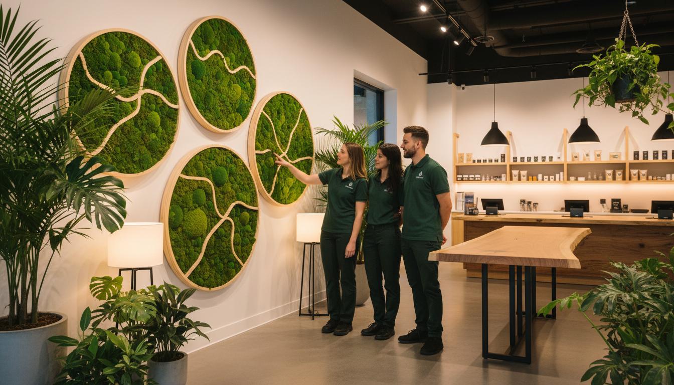 Dispensary team being onboarded on the sales floor