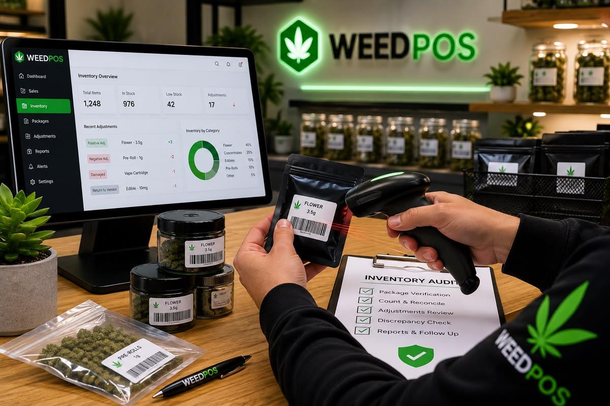 Inventory loss reduction in cannabis retail